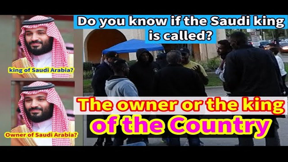 Do you know if the Saudi king is called? The owner or the king of the country/BALBOA PARK